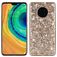 Mobigear Glitter Huawei Mate 30 Hoesje Hardcase Backcover - Goud