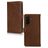 Mobilize Wallet Samsung Galaxy A56 Hoesje Echt Leer Bookcase Portemonnee - Bruin