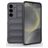 Mobigear Bumpy Samsung Galaxy S25 Hoesje Flexibel TPU Backcover - Grijs