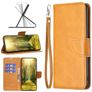 Mobigear Excellent Motorola Moto E32 Hoesje Bookcase Portemonnee - Cognac