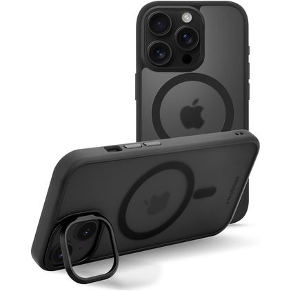 Mobilize Hybrid Pro iPhone 16 Pro MagSafe Hoesje Hardcase Backcover Shockproof - Zwart