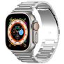 Mobigear Perth Titanium Apple Watch Bandje Vouwsluiting - 49/46/45/44 mm - Zilver