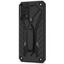 Mobigear Armor Stand Samsung Galaxy A03s Hoesje Hardcase Backcover Shockproof met Standaard - Zwart