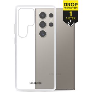 Mobilize Naked Protection Doorzichtig Samsung Galaxy S24 Ultra Hoesje Hardcase Backcover Shockproof - Transparant