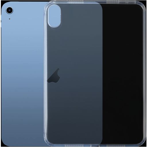 Mobigear Ultra Thin Dunne iPad 10 (2022) Hoes Flexibel TPU Backcover - Transparant