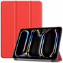 Mobigear Tri-Fold iPad Pro 13 Inch (2025) Hoes Bookcase - Rood