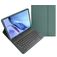 Mobigear Keys iPad Air 5 (2022) Hoes QWERTY Bluetooth Toetsenbord Bookcase + Stylus Houder - Groen