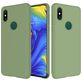 Mobigear Rubber Touch Xiaomi Mi Mix 3 Siliconen Hoesje Backcover - Groen