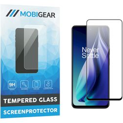 Mobigear Premium OPPO A79 Glazen Screenprotector - Case Friendly - Zwart