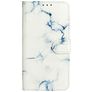 Mobigear Marble Huawei P Smart (2020) Hoesje Bookcase Portemonnee - White Marble