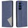 Mobigear Rhombus Slim Samsung Galaxy S26 FE Hoesje Bookcase - Blauw
