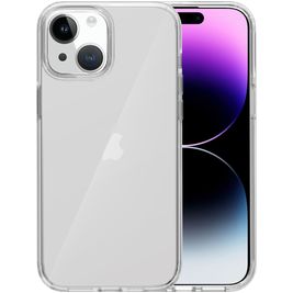 Mobigear Crystal Doorzichtig iPhone 15 Plus Hoesje Hardcase Backcover - Transparant