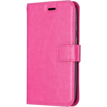 Mobigear Wallet Samsung Galaxy A20e Hoesje Bookcase Portemonnee - Roze