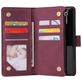 Mobigear Zipper Huawei P40 Pro Hoesje Bookcase Portemonnee - Rood