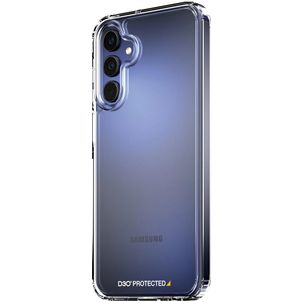 PanzerGlass D30 Doorzichtig Samsung Galaxy A15 5G Hoesje Hardcase Backcover Shockproof - Transparant