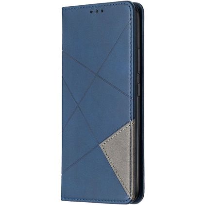 Mobigear Rhombus Slim Realme C11 (2020) Hoesje Bookcase - Blauw