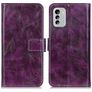 Mobigear Basic Nokia G60 5G Hoesje Bookcase Portemonnee - Paars