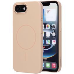 Mobiparts Slim Line iPhone 16e MagSafe Hoesje Hardcase Backcover - Dune Sand