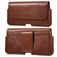 Mobigear Deluxe Belt Broekriemhoesje (max 15.7 cm x 7.8 cm) - Riemtasje - Holster - Bruin