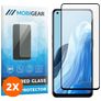 Mobigear Premium OPPO Reno 8 Lite Glazen Screenprotector - Case Friendly - Zwart (2-Pack)