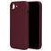 Mobiparts iPhone 16e Siliconen Hoesje Backcover - Plum Red