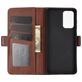 Mobigear Slim Magnet Samsung Galaxy A52s 5G Hoesje Bookcase Portemonnee - Bruin