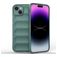 Mobigear Bumpy iPhone 15 Plus Hoesje Flexibel TPU Backcover - Groen