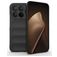 Mobigear Bumpy Xiaomi 15T Pro Hoesje Flexibel TPU Backcover - Zwart