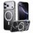 Mobigear Frosted Mag iPhone 17 Pro Max MagSafe Hoesje Hardcase Backcover met Standaard - Grijs