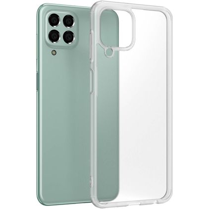 Mobigear Shockproof Doorzichtig Samsung Galaxy M33 Hoesje Hardcase Backcover Shockproof - Transparant