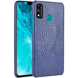 Mobigear Croco HONOR 9X Lite Hoesje Hardcase Backcover - Blauw