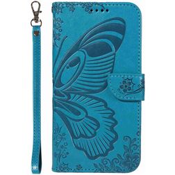Mobigear Butterfly Xiaomi 13 Ultra Hoesje Bookcase Portemonnee - Blauw