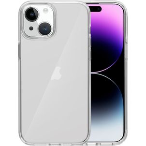 Mobigear Crystal Doorzichtig iPhone 15 Plus Hoesje Hardcase Backcover - Transparant
