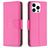 Mobigear Excellent iPhone 16 Pro Hoesje Bookcase Portemonnee - Magenta