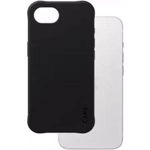 CARE by PanzerGlass Fashionable iPhone 16e Siliconen Hoesje Backcover - Zwart
