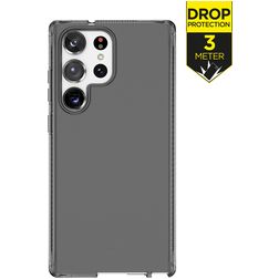 ITSkins SpectrumClear-R Samsung Galaxy S23 Ultra Hoesje Flexibel TPU Backcover Shockproof - Smoke