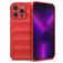 Mobigear Bumpy iPhone 14 Pro Max Hoesje Flexibel TPU Backcover - Rood