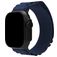 Mobilize Alpine Nylon Apple Watch Bandje Gespsluiting - 42/41/40/38 mm - Blauw