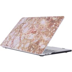 Mobigear Marble MacBook Pro 15 Inch (2016-2019) Hoes Hardshell Laptopcover MacBook Case - Model 2 - Model A1707 / A1990
