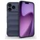 Mobigear Bumpy iPhone 18 Pro Max Hoesje Flexibel TPU Backcover - Donkerblauw