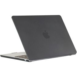 Mobigear Ultra Thin Dunne MacBook Air 15 Inch (2023-2025) Hoes Hardshell Laptopcover MacBook Case - Zwart - Model A2941 / A3114 / A3241