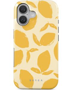 Burga Tough iPhone 16 MagSafe Hoesje Hardcase Backcover Shockproof - Lemon Tart
