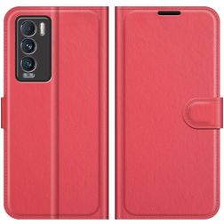 Mobigear Classic Realme GT Master Edition Hoesje Bookcase Portemonnee - Rood