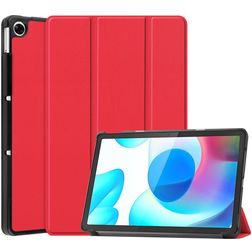 Mobigear Tri-Fold Realme Pad 10.4 (2021) Hoes Bookcase - Rood