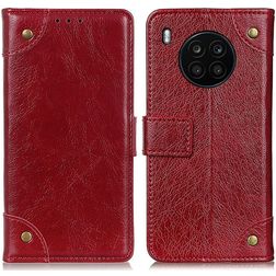 Mobigear Ranch HONOR 50 Lite Hoesje Bookcase Portemonnee - Bordeaux Rood
