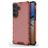Mobigear Honeycomb Samsung Galaxy S26 Plus Hoesje Hardcase Backcover Shockproof - Rood