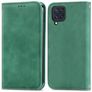 Mobigear Retro Slim Samsung Galaxy M32 4G Hoesje Bookcase Portemonnee - Groen