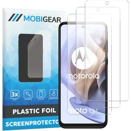 Mobigear Motorola Moto G31 Screenprotector Folie - Case Friendly (3-Pack)