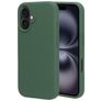 Mobiparts iPhone 16 Siliconen Hoesje Backcover - Forest Green