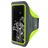 Mobiparts Comfort Fit Telefoonhouder Hardlopen Samsung Galaxy S20 Ultra Sport Hoesje Neopreen Sportarmband - Neon Green